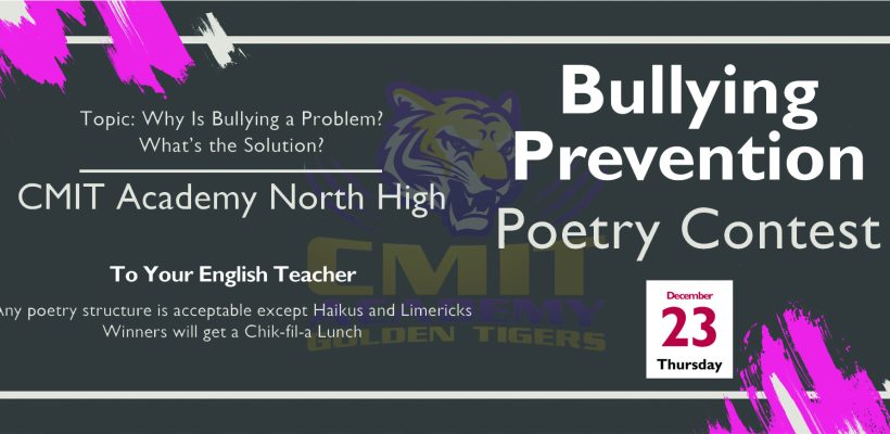 Bullying Prevention Poetry Contest