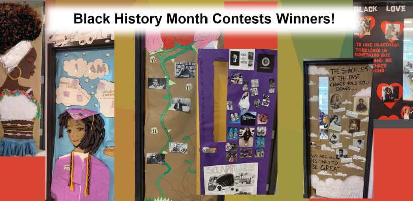 Black History Month Contests Winners!