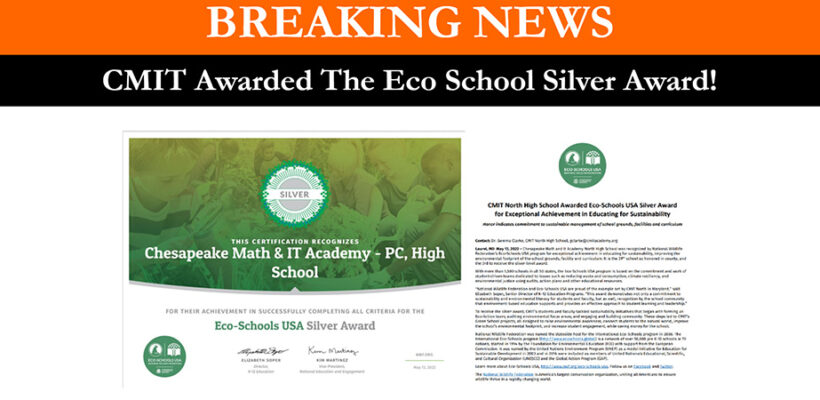 CMIT Awarded The Eco School Silver Award!