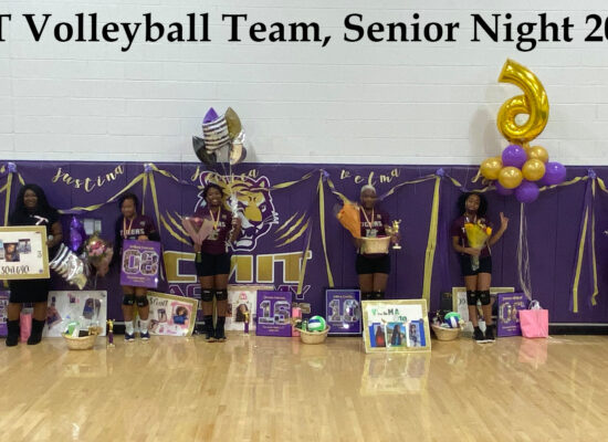 CMIT Volleyball Team, Senior Night 2022